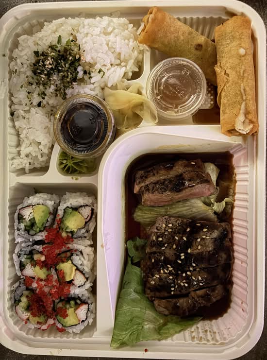 UX4. Teriyaki Angus Sirloin Steak Bento Box 日式安格斯牛排便当